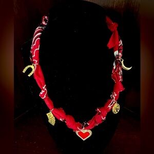 Bandana necklace